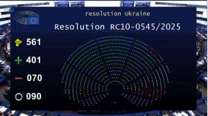 Європарламент ухвалив резолюцію щодо мирного плану стосовно України
